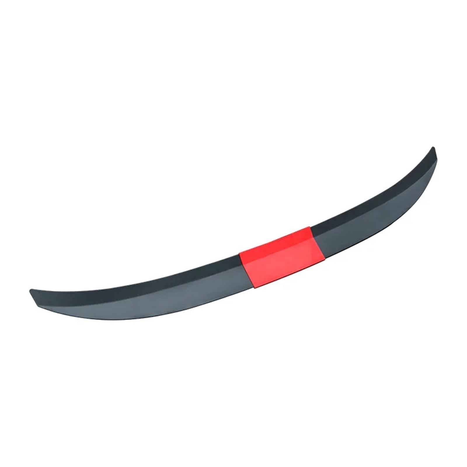 alerone posteriore 3 pezzi universale spoiler per auto bagagliaio ala posteriore 115-125 cm regolabile per la maggior parte(Black and red)