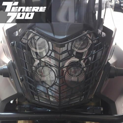 Phare lampe grille couverture protecteur XT700Z pour éviter les bris d'optique