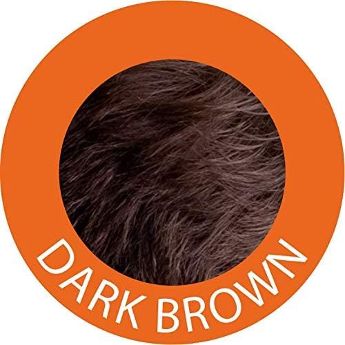 HairLab 100% Organic Hair-Thickening Keratin Fibres for Concealing Hair Loss and Thinning Hair -15g Dark Brown - Image 2
