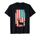 American Deer Hunter Patriotic T Shirt For men Women