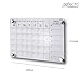 Deflecto A3 Wall Mounting System Acrylic Weekly/Monthly Planner 42cm x 29.7cm, ideal for Activities, Reminders, Homework, Meal Planning.