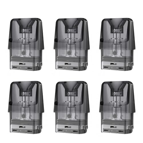 【正規品】 Aspire Favostix podカートリッジ 3ml 詰め替え for Favostix/Favostix Mini Series 電子タバコ アクセサリー リキッドなし ニコチンフリー (1.0ohm 6個)