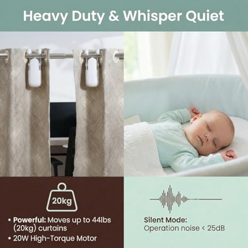 Smart Curtain Motor with Remote