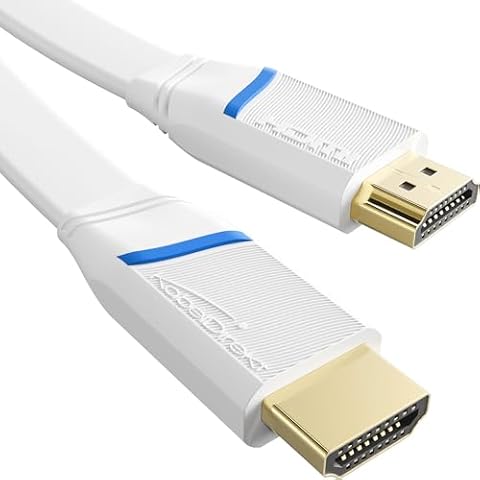 Câble HDMI plat KabelDirekt 5m Cover