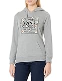 Vans Damen Stackton Floral Hooded Sweatshirt Kapuzenpullover, Grau, S EU