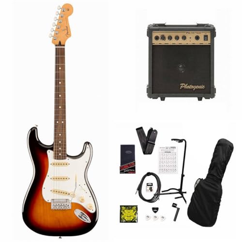 フェンダー/Player II Stratocaster Rosewood Fingerboard 3-Color Sunburst エレキギター PG-10アンプ付属エレキギター初心者12点セット