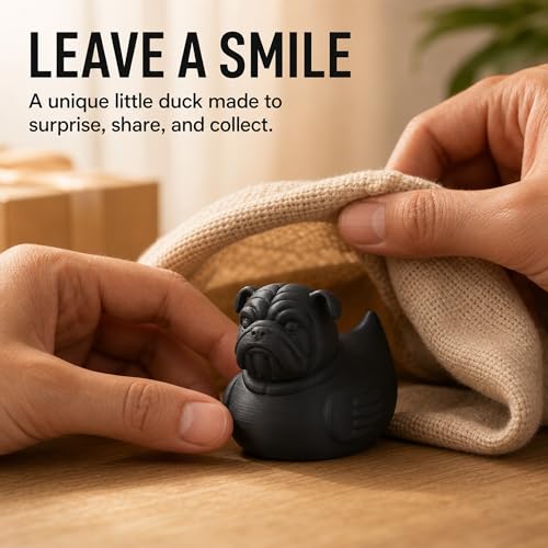 Canard Jeep figurine de bureau bouledogue et décoration personnalisée - 3