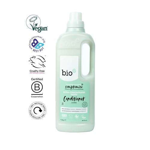 Bio D Extra Concentrated Liquid Fabric Conditioner Juniper 1L | 33 Washes | Allergy Free | Vegan | Cruelty Free - Image 3