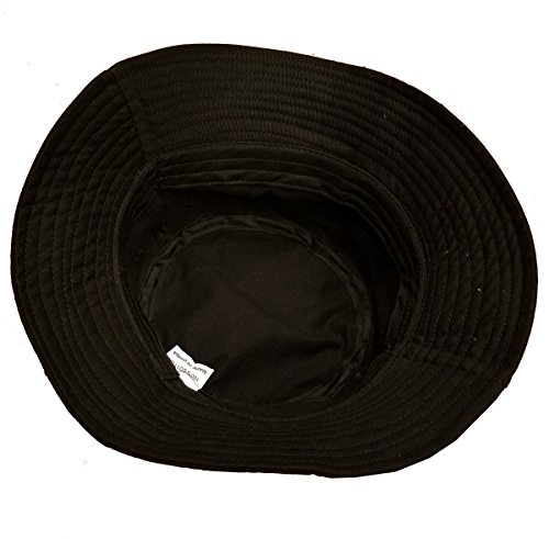 Military Korea Veteran 100% Cotton Black Bucket Cap Hat