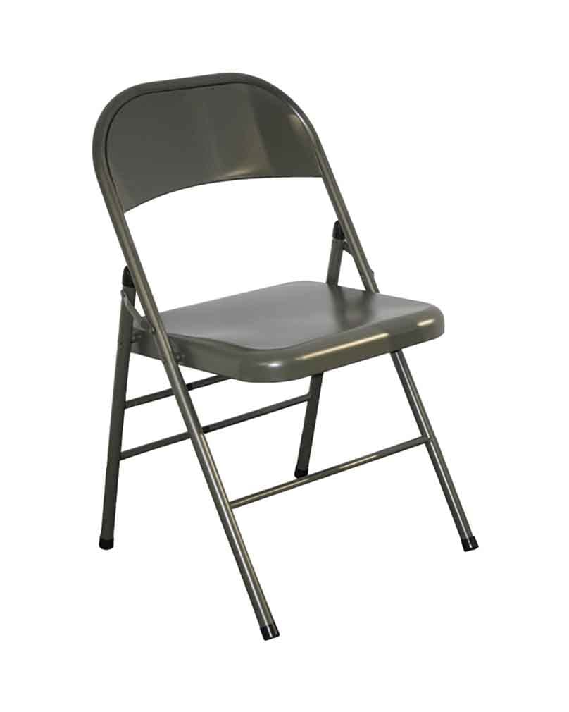 Mil-Tec Feldklappstuhl US Metall oliv