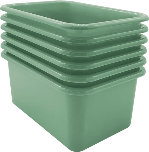 Bacs de rangement plastique Teacher Created Resources empilables et robustes - 2