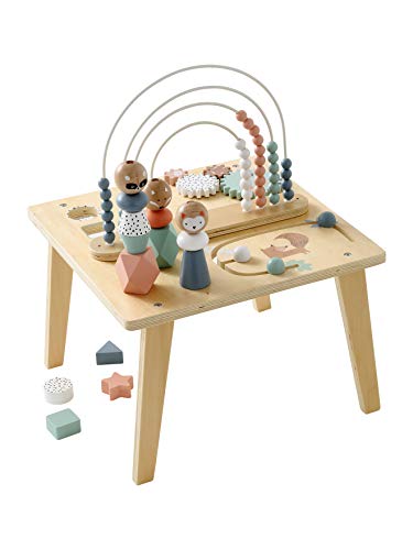 Table D'activités 7 En 1 En Bois Montessori - Pour Enfant 1-5 Ans, Jeux éducatifs, Motricité