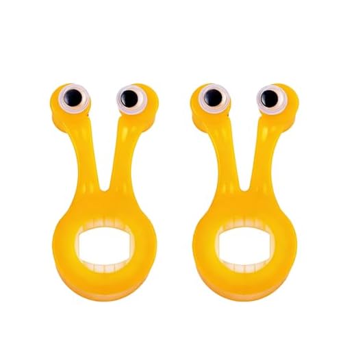 Laptop Stand, 2 Pcs Snail Shape Laptop Stand for Desk, Compact & Portable Monitor Holder, Multi-Purpose Cute Laptops Stands Plastic Desk Tool, As a Book Clip or Bookmark (Yellow)