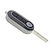Produktbild KFZ Funkschlüssel Gehäuse in Grau für FIAT 500, Grande Punto, Punto Evo