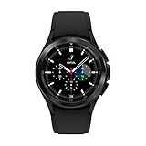 Samsung Galaxy Watch4 Classic, Runde Bluetooth Smartwatch, Wear OS, drehbare Lünette, Fitnessuhr, Fitness-Tracker, 46 mm, Black (Deutche Version) [EU Version]