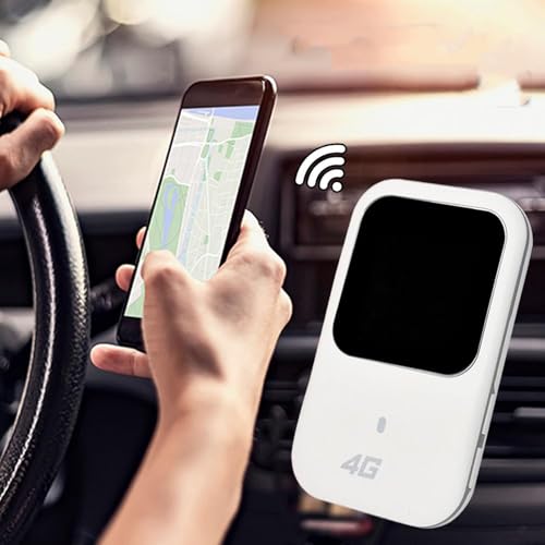 Rtyweth WiFi portable, WiFi portable professionnel, Internet satellite illimité, hotspot WiFi portable pour les voyages, appareils de routeur intelligent...