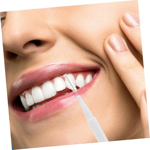 DEARMAMY 12 Stück Teiliges Zahnzwischenraum Bürsten Weiß für Gründliche Zahnreinigung Effizientes Entfernen von Zahnpasta und Bürstenrückständen Benutzerfreundlich Passend für Verschiedene – Bild 6