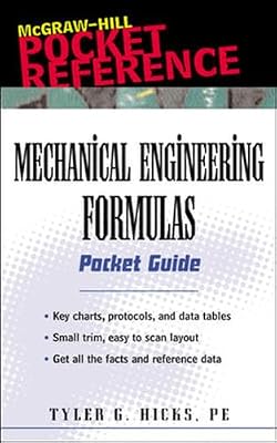 Mechanical Engineering Formulas Pocket Guide (McGrawHill Pocket Reference) | Ya disponible en tu tienda friki favorita! En mundofriki.es!