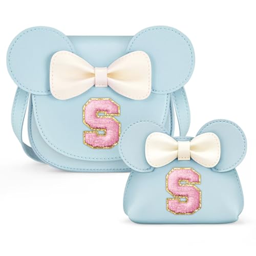 Image of Toddler Purse Gifts for Girls, Little Girl Purse Kids Wallet Crossbody Bag, Birthday Gifts for 3 4 5 6 7 8 Year Old Girl (S, Blue)