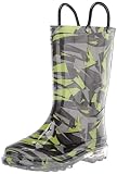 Western Chief boys Light-Up Waterproof Rain Boot,Multi,11 M US