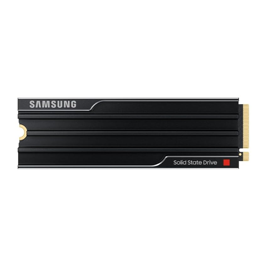 SAMSUNG Memorie MZ-VAP1T0CW 9100 PRO SSD Interno con Dissipatore di Calore da 1TB, PCIe 5.0 x4, NVMe 2.0, SSD Progettato per Professionisti e Gamer, Compatibile con PC e Playstation 5