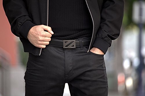 KORE Men’s Full-Grain Leather Track Belt | “Epic” Alloy Buckle2