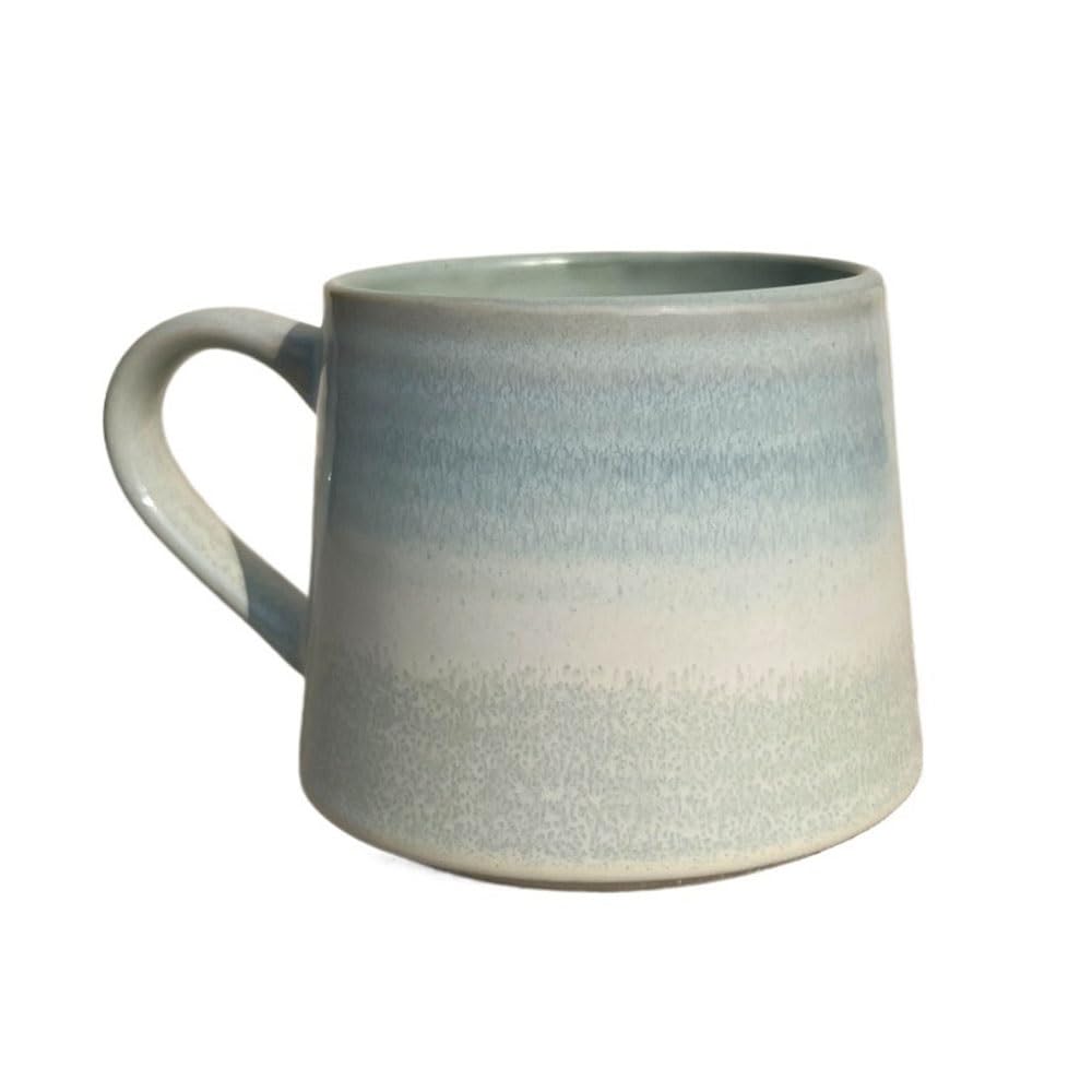 LIBANGRONG-888 Mugs Large Capacity Gradient Color Vintage Ceramic Cup Mug Office Water Home Coffee Milk Tea Cup(Blue)