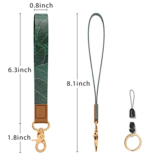 Image of Wrist Lanyard Key Chain, Wristlet Strap Keychain Holder for Women Men Car Keys Wallet Card Phone