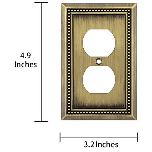 image for Henne Bery Sunken Pearls Heavy Duty Decorative Wall Plate Switch Plate