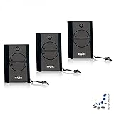 Anzahl der Tasten /Kanäle: 4 3 Stück Handsender FAAC XT4 433 RCBE schwarz