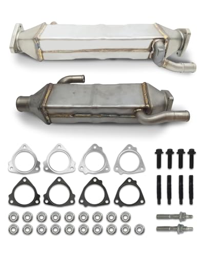 1ST Exhaust Gas Recirculation (EGR) Cooler 904-5032 + 904-5031 Compatible with Select IC Corporation, for International Models 2008-2011 Replaces OE: 1872759C1 + 1876261C98