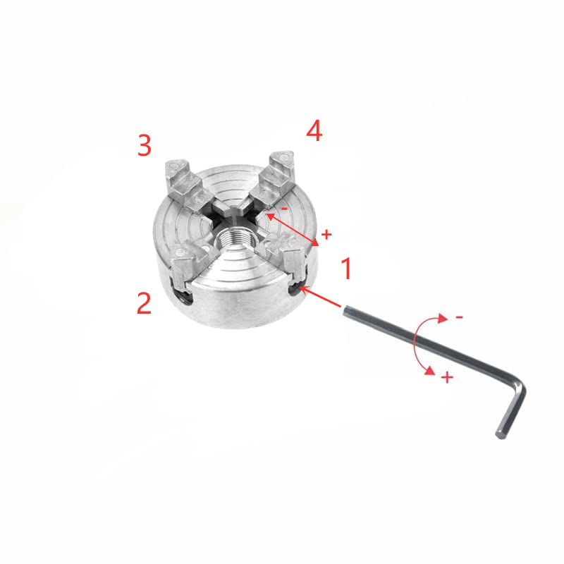 4 inch zelfcentrerende kaakvoering draaibank spanhouder Chuck M33 M18