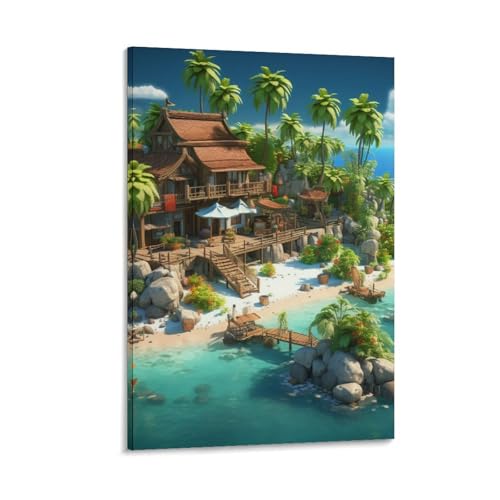 Toile impression salon grand format 50x75cm aux couleurs durables