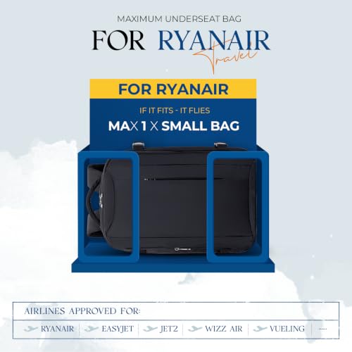 Sac Cabine Ryanair 40X30X20 : VMIKIV Sac a Dos Voyage Cabin Avion 40x30x20 Bagages Cabine Ryana... – Image 2