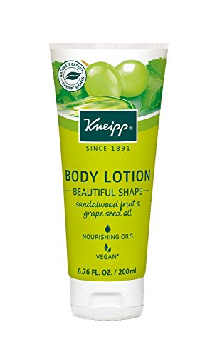 Kneipp Sandalwood & Grapeseed Oil Body Lotion, Beautiful Shape Cream