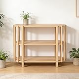 Assemblage facile : cette table basse est facile à assembler.Les tables de bout du salon sont livrées avec un manuel d'installation à l'intérieur.Chaque composant est étiqueté avec un numéro et, en suivant le manuel, l'assemblage peut être réalisé facilement en 30 minutes.
