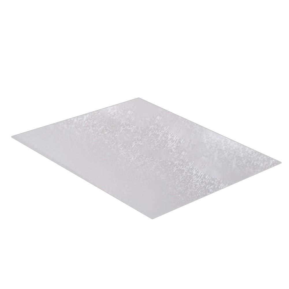 jiashemeng Transparent Wood Floor Protection Anti-skid Computer Chair Mat PVC Carpet Pad 65 * 70cm Frosted