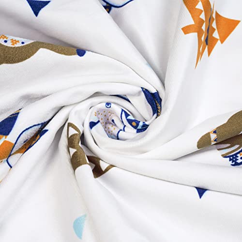 Phf Minky Baby Blanket For Boys And Girls, 30X40 Inches Neutral Double Layer Baby Blankets With Dotted Backing, Unisex Receiving Blanket Bed Throws For Newborn, Infant, Babies, Woodland #TOP3