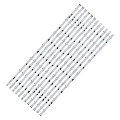 MAKAZHZZRM 12 stücke/Kit LED Streifen Fit for Samsung TV UE58J5250 UE58J5270 UA58J5200 UA58H5200 UA58J5000 UA58H5203 UA58J50SW HG58AC570J