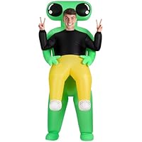 AYBUY Disfraz Inflable de alienígena, Disfraz Inflable para