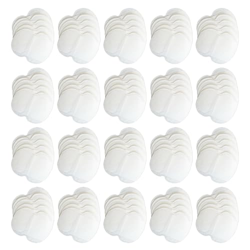 100 almohadillas para el sudor de las axilas