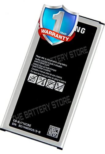 Image of THE BATTERY STORE OriginaI EB-BJ710CBE Battery for Samsung Galaxy J7 SM-J710F 2016 Edition / On8 / J710 / J710F / J7108 / J7109 Battery with 1 Year Warranty and high Capacity Battery Backup.(FOR SAMSUNG J710)