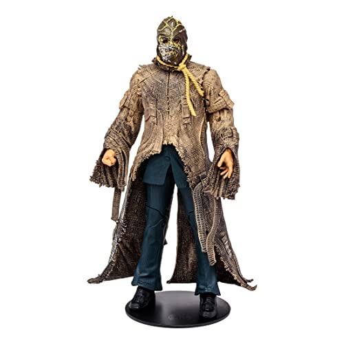McFarlane Toys 7-Inch DC Dark Knight Trilogy Scarecrow Action Figure with 22 Moving Parts, Collectible DC Figure