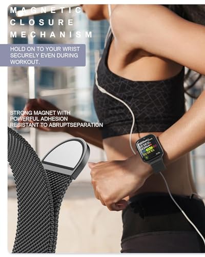 Pulseira de aço inoxidável original para Apple Watch 38 mm, 40 mm, 41 mm, 42 mm, 44 mm, 45 mm, 49 mm