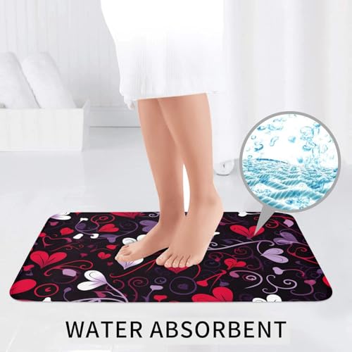 Tapis de bain rectangulaire ensemble toilettes tapis forme U O - 7