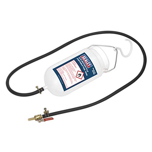 Réservoir de Carburant Moto Sealey MS029 évite les pannes d'essence durant les tests