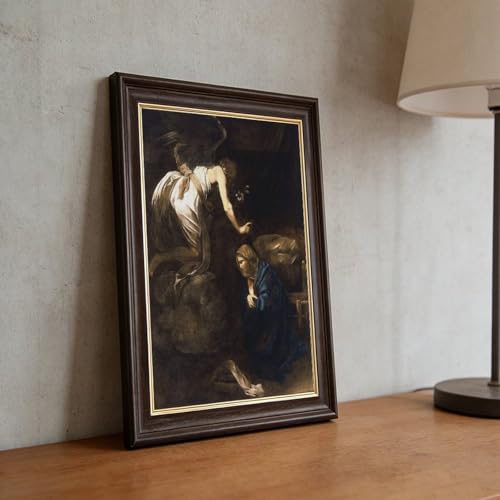 Impression toile Annonciation Caravaggio pour petit mur