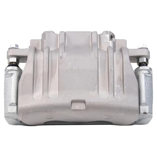 Image of TRQ Front Brake Caliper Set Zinc Coated Brackets Compatible with 2012-2020 Chrysler 300 Dodge Challenger Charger