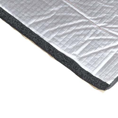 DFLEX 20 - Selbstklebende Wärmedämmung mit ALU-Folie, Stärke 20 mm, 1,5 m².