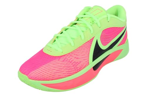 Image of NIKE Giannis Freak 6 NRG Mens Basketball Trainers HJ9109 Sneakers Shoes (UK 9.5 US 10.5 EU 44.5, Lime Blast Metallic Silver 300)